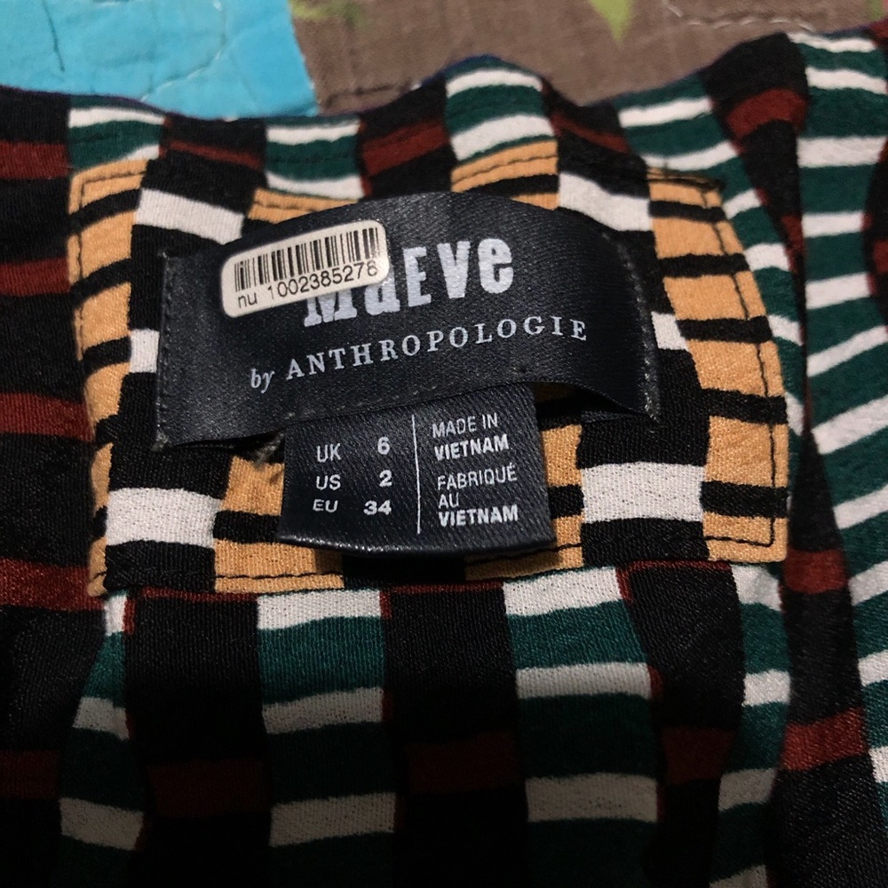 Anthropologie multicoloured striped shorts - Picture 2 of 5